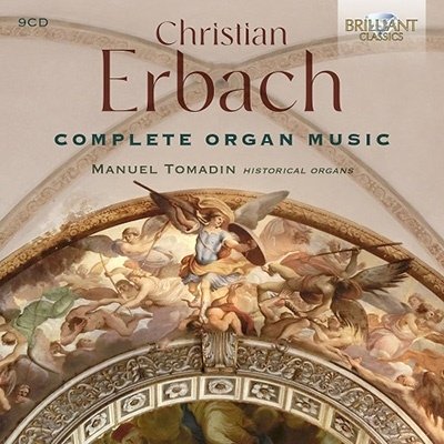 Cover for Manuel Tomadin · Erbach: Complete Organ Music (CD) (2022)