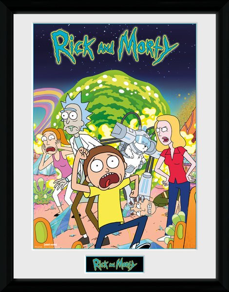 Rick And Morty - Print 30 X 40 - Rick And Morty - Merchandise - Gb Eye - 5028486361298 - 1. mai 2017