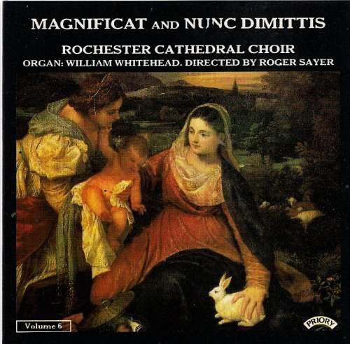 Cover for Rochester Cathedral Choir / Sayer · Magnificat And Nunc Dimittis Vol. 6 (CD) (2018)