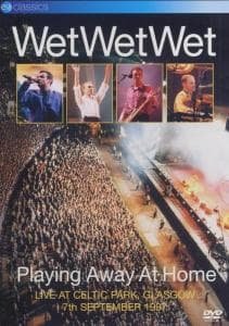 Cover for Wet Wet Wet · Playing Away At Home (DVD) (2013)