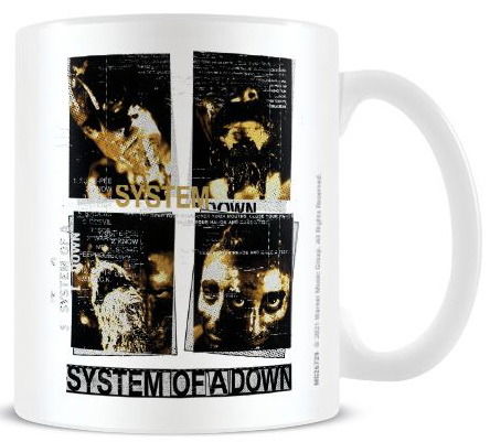 Cover for Mugs · System Of A Down Distortion Mug (Tazza) (MERCH)