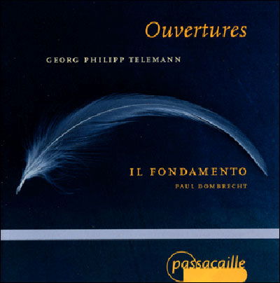 Telemann / Il Fondamento / Dombrecht · Overtures (CD) (2001)