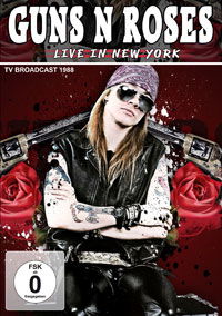 Cover for Guns N' Roses · Live in New York 1988 (DVD) (2018)