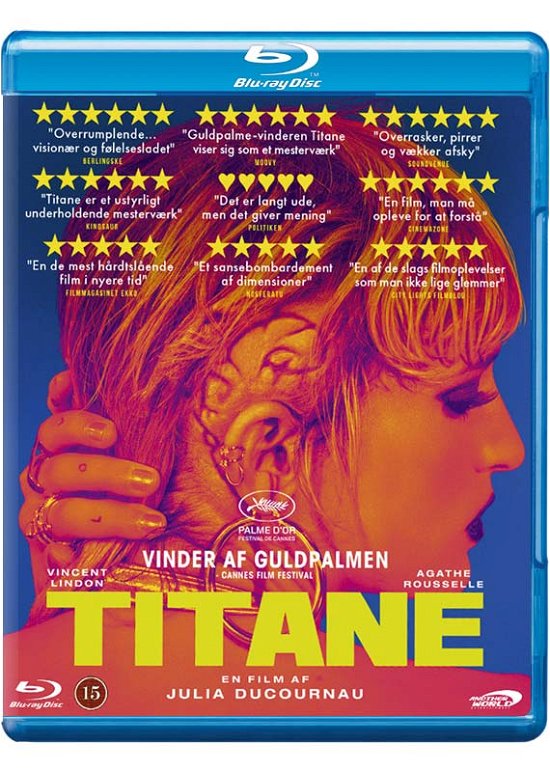 Cover for Titane (Blu-ray) (2022)