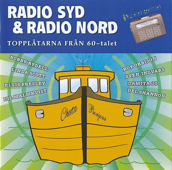 Cover for Various Artists · Radio Syd &amp; Radio Nord (CD) (2024)