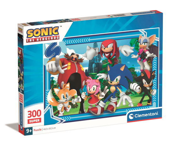 Cover for Clementoni · Puslespil Super - Sonic, 300 brikker (Pussel) (2024)