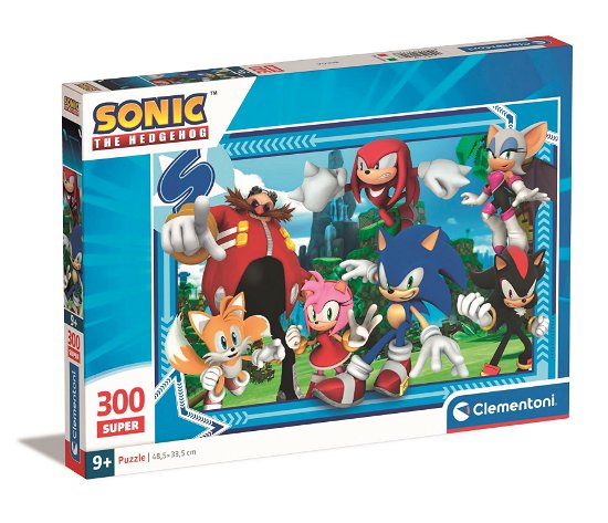 Cover for Clementoni · Puslespil Super - Sonic, 300 brikker (Pussel) (2024)