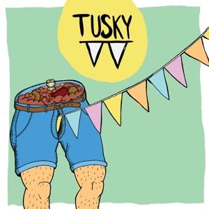 Cover for Tusky (7&quot;) [EP, Coloured edition] (2017)