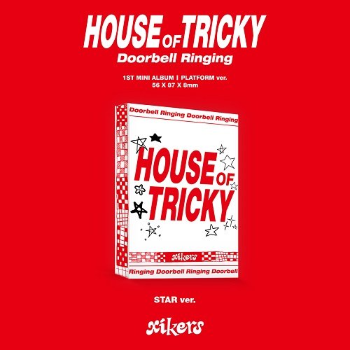 Cover for XIKERS · House Of Tricky : Doorbell Ringing - Star Version (Digital Code + Merch) [Platform Digital edition] (2023)