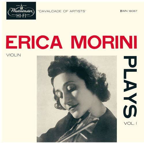 Cover for Erica Morini · Erica Morini Plays Vol. 1 (LP) (2019)