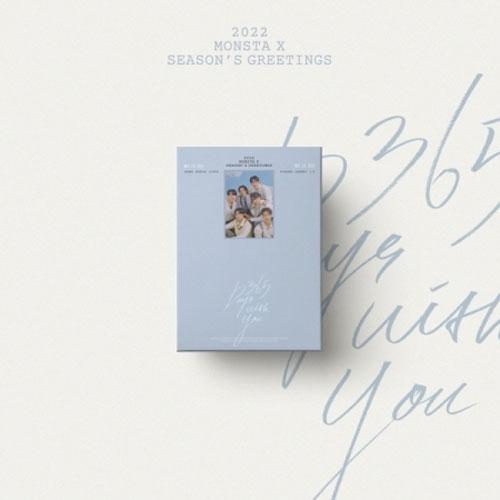 2022 SEASON'S GREETINGS (DAILY PAD CALENDAR PACKAGE) - Monsta X - Merchandise -  - 8809704423298 - 30. december 2021