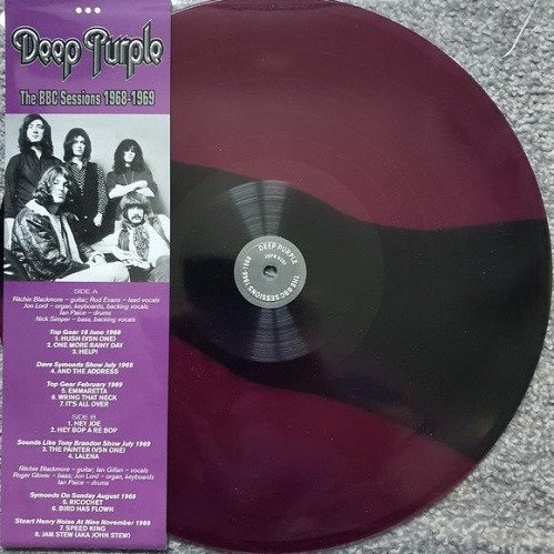 Cover for Deep Purple · The BBC Sessions 1968-1969 (Coloured Vinyl) (VINYL) (2022)