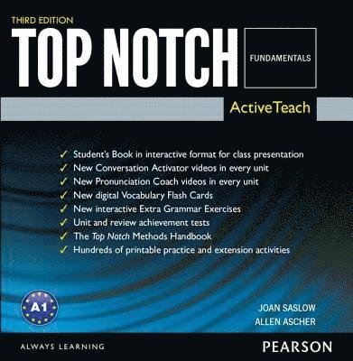Cover for Joan Saslow · Top Notch Fundamentals ActiveTeach (PC) (2015)