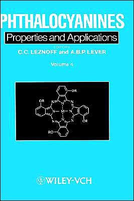 Cover for CC Leznoff · Phthalocyanines - Phthalocyanines (Gebundenes Buch) [Volume 4 edition] (1996)