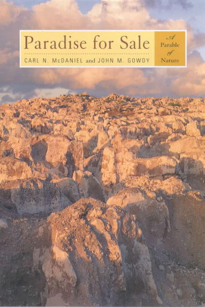 Cover for Carl N. McDaniel · Paradise for Sale: A Parable of Nature (Paperback Book) (2000)