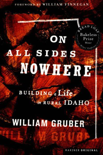 Cover for William Gruber · On All Sides Nowhere (Bakeless Prize) (Paperback Book) [1st Wraps edition] (2002)