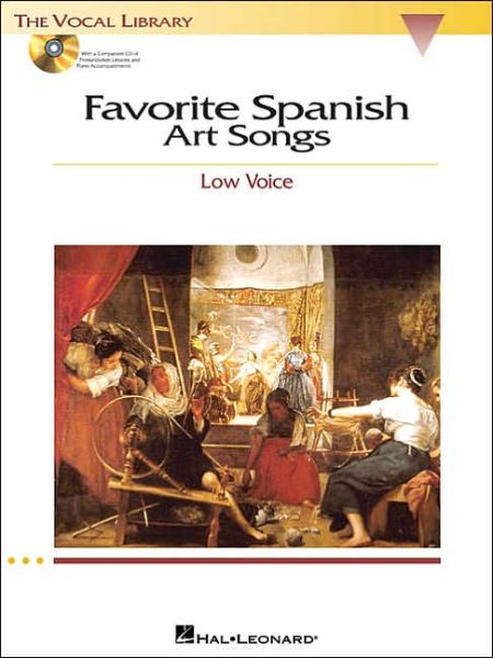 Cover for Richard Walters · Favorite Spanish Art Songs   Low Voice Bk/cd              the Vocal Library (Vocal Collection) (Paperback Book) (2003)