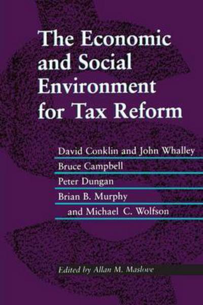 David W. Conklin · The Economic and Social Environment for Tax Reform - Heritage (Paperback Book) (1995)