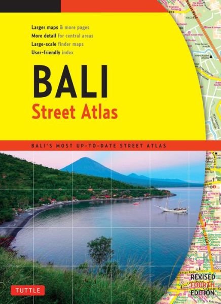 Bali Street Atlas Fourth Edition - Periplus Editions - Bücher - Tuttle Publishing - 9780804845298 - 4. August 2015