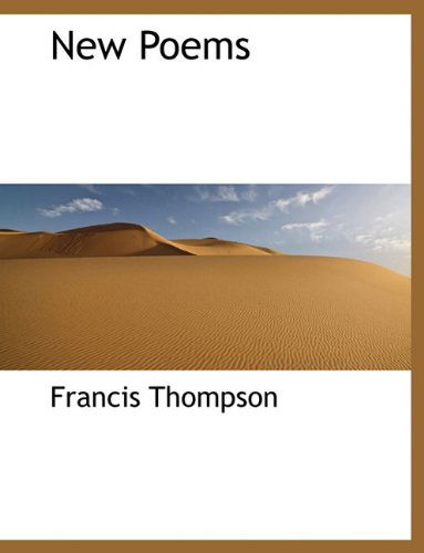 Cover for Francis Thompson · New Poems (Paperback Book) (2010)