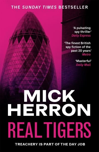 Cover for Mick Herron · Real Tigers: Slough House Thriller 3 - Slough House Thriller (Paperback Book) (2022)