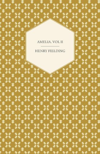 Cover for Henry Fielding · Amelia. Vol II (Paperback Bog) (2008)