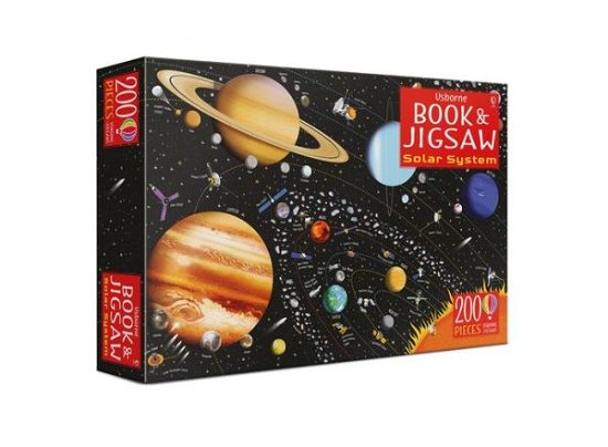 Usborne Book and Jigsaw The Solar System - Usborne Book and Jigsaw - Sam Smith - Bøger - Usborne Publishing Ltd - 9781474960298 - 5. september 2019