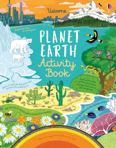 Planet Earth Activity Book - Activity Book - Lizzie Cope - Livros - Usborne Publishing Ltd - 9781474986298 - 5 de agosto de 2021