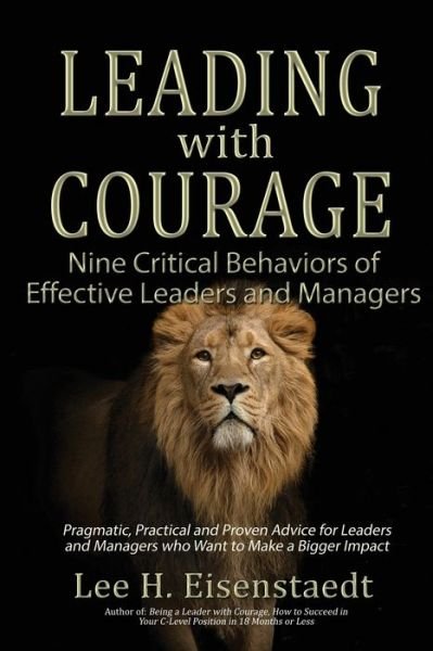 Cover for Lee H Eisenstaedt · Leading With Courage (Pocketbok) (2019)