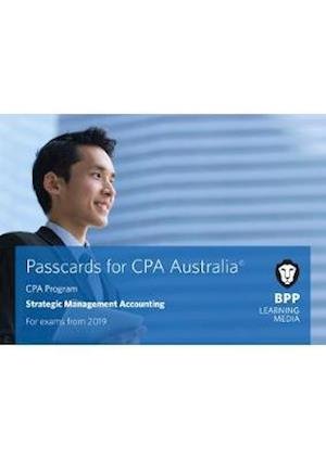 Cover for BPP Learning Media · CPA Australia Strategic Management Accounting: Passcards (Spiral Book) (2019)