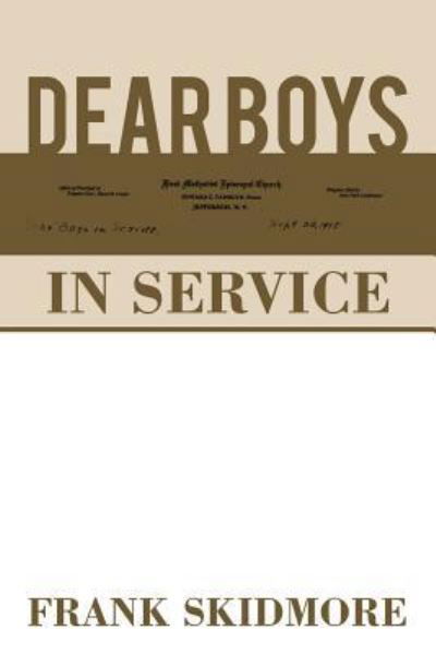 Cover for Frank Skidmore · Dear Boys in Service (Paperback Bog) (2017)