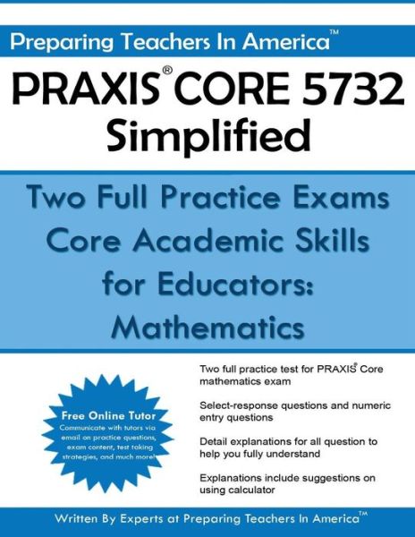 Cover for Preparing Teachers in America · PRAXIS Core 5732 Simplified (Paperback Book) (2016)