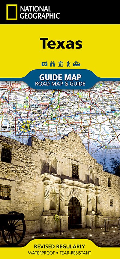 Cover for National Geographic Maps · Texas (Kort) [2022nd edition] (2017)