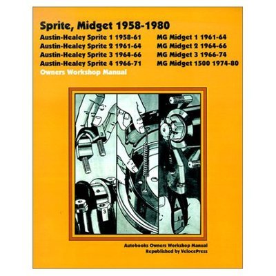 Cover for Veloce Press · Sprite, Midget 1958-1980 Autobook (Paperback Book) (2001)