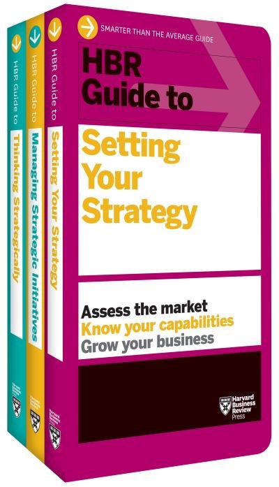 Cover for Harvard Business Review · HBR Guides to Building Your Strategic Skills Collection (3 Books) - HBR Guide (Book) (2020)