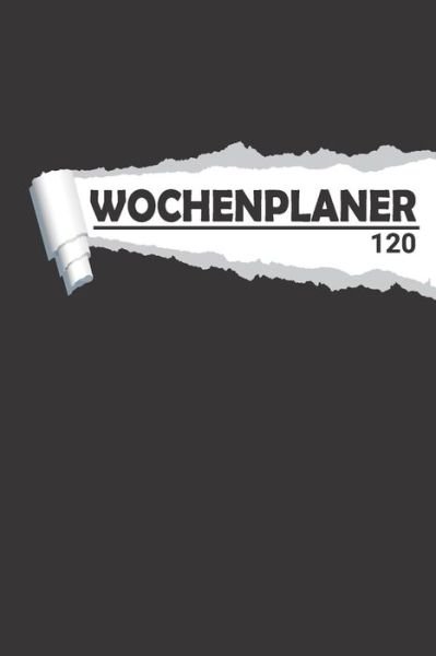 Cover for Aw Media · Wochenplaner vintage Schwarz matt (Paperback Bog) (2020)