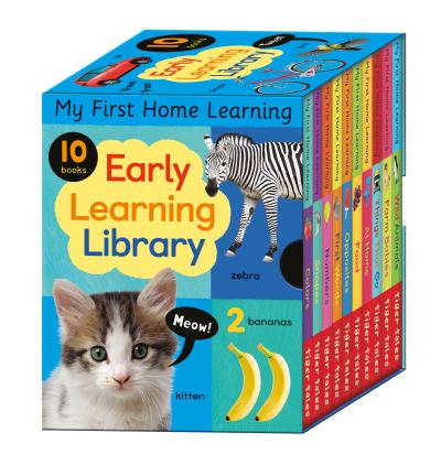 Cover for Tiger Tales · Early Learning Library: 10 Books! - My First Home Learning (Kartongbok) (2022)