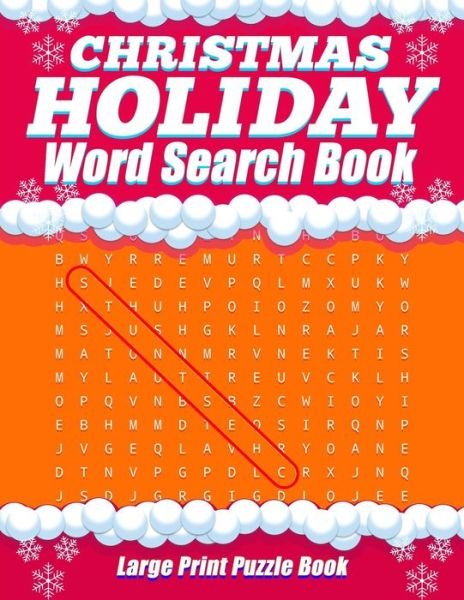Merry Minds Publishing · Christmas Holiday Word Search Book - Large Print Puzzle Book (Pocketbok) (2019)
