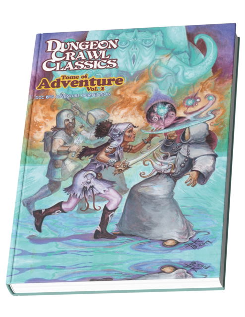 DCC RPG Tome of Adventure Volume 2 - DCC TOME OF ADVENTURE HC - Goodman Staff - Książki - Goodman Games - 9781961756298 - 1 października 2024