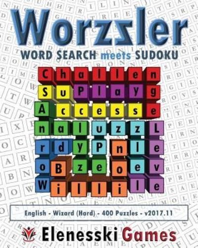 Cover for Elenesski Games · Worzzler (English, Wizard, 400 Puzzles) 2017.11 (Paperback Book) (2017)