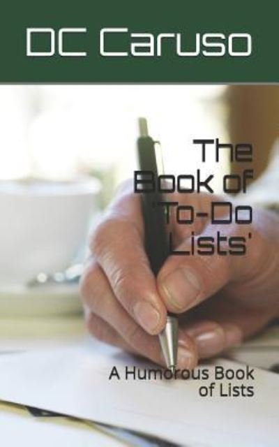 Cover for DC Caruso · The Book of 'to-Do Lists' (Paperback Book) (2018)