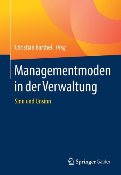Cover for Managementmoden in der Verwaltung (Book) [1. Aufl. 2020 edition] (2020)