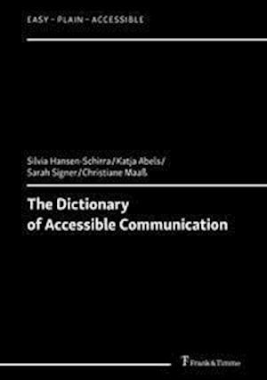 Cover for Silvia Hansen-Schirra · The Dictionary of Accessible Communication (Paperback Book) (2021)