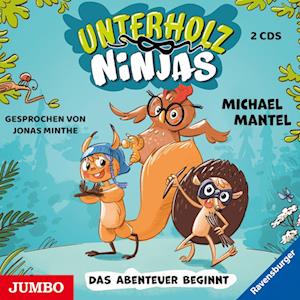 Cover for Michael Mantel · Unterholz-Ninjas. Das Abenteuer beginnt (Audiobook (płyta CD)) (2024)