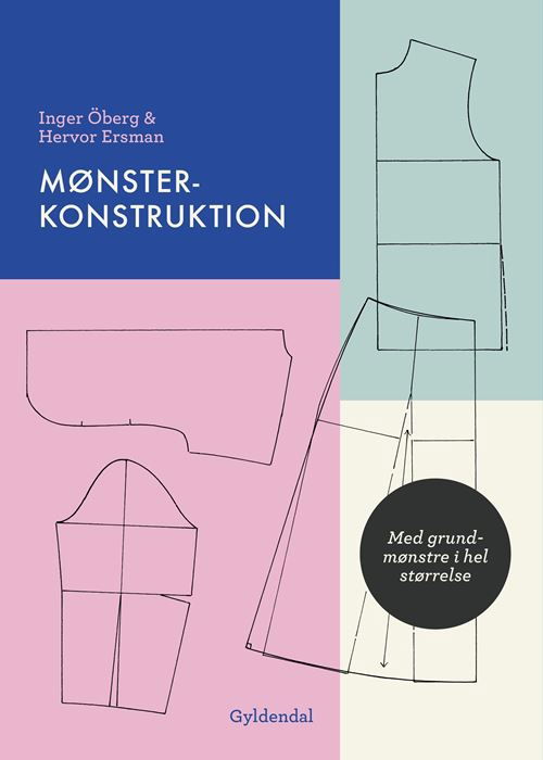 Cover for Inger Öberg; Hervor Ersman · Mønsterkonstruktion (Sewn Spine Book) [2e uitgave] (2023)