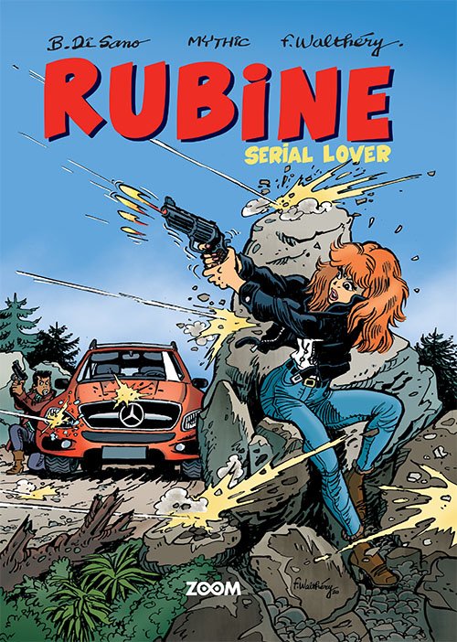 Cover for Mythic og De Lazare Walthéry · Rubine: Rubine: Serial lover (Poketbok) [1:a utgåva] (2021)