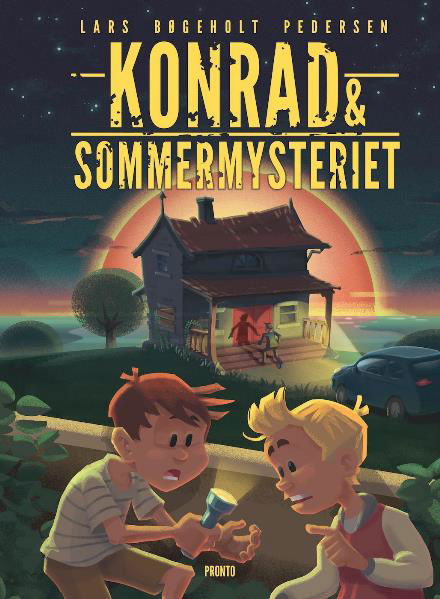 Cover for Lars Bøgeholt Pedersen · Konrad og sommermysteriet (Indbundet Bog) [1. udgave] (2018)