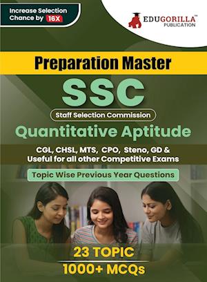 Cover for Edugorilla Prep Experts · SSC Quantitative Aptitude Topic-wise Book (PYQ) (Paperback Book) (2023)