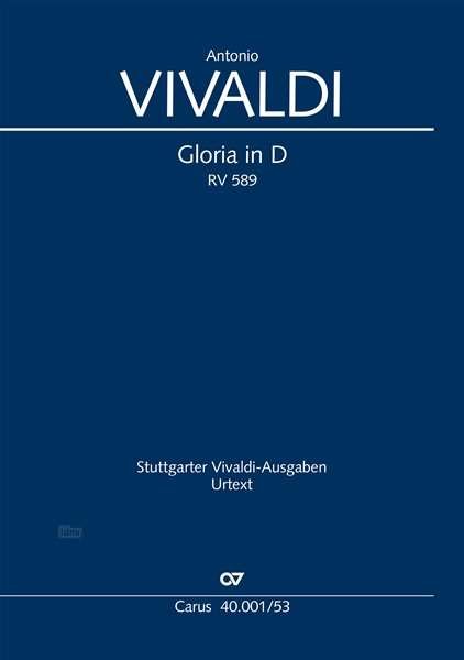 Cover for Vivaldi · Gloria in D (revidierter Klavie (Bog)