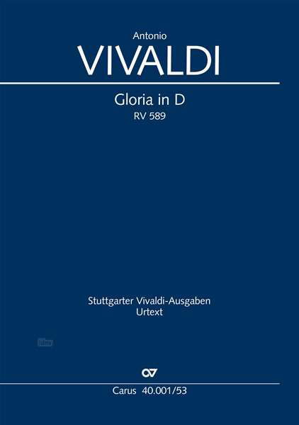 Cover for Vivaldi · Gloria in D (revidierter Klavie (Bok)